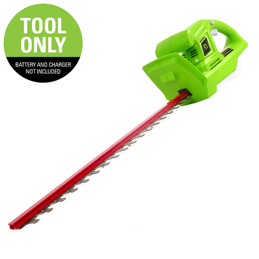 24V 20" Cordless Battery Hedge Trimmer (Tool Only)
