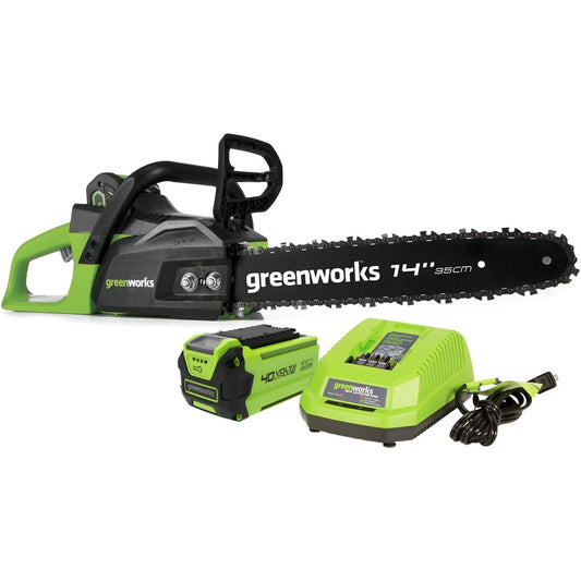40V 14" Cordless Battery Chainsaw w/ 2.0 Ah Battery & Charger